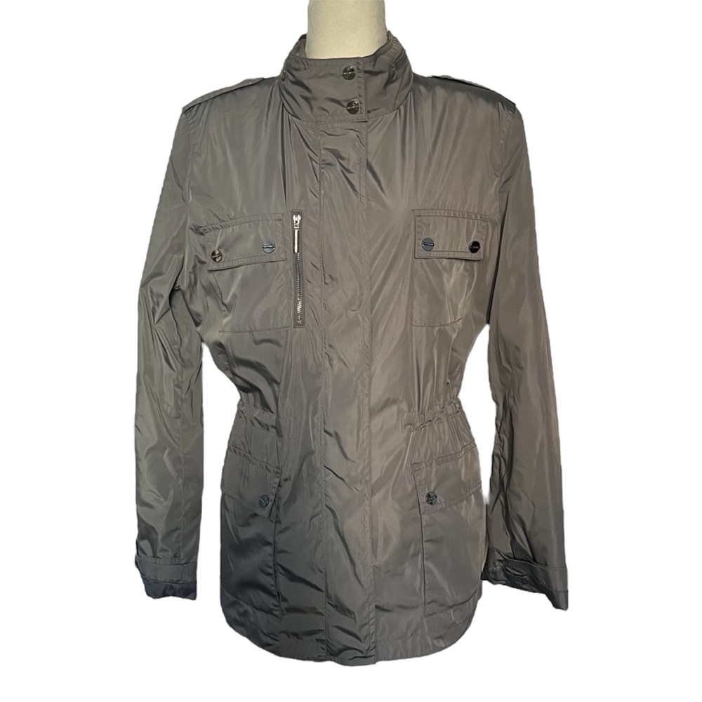 Calvin Klein Hidden Hood Utility Jacket L
